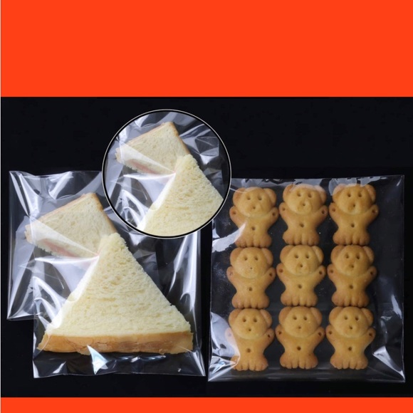 50- 3-1/2 x5” Crystal Clear Cello Bag🍪🆕🍪Bonus Thank You stickers w/purch… - Picture 7 of 9